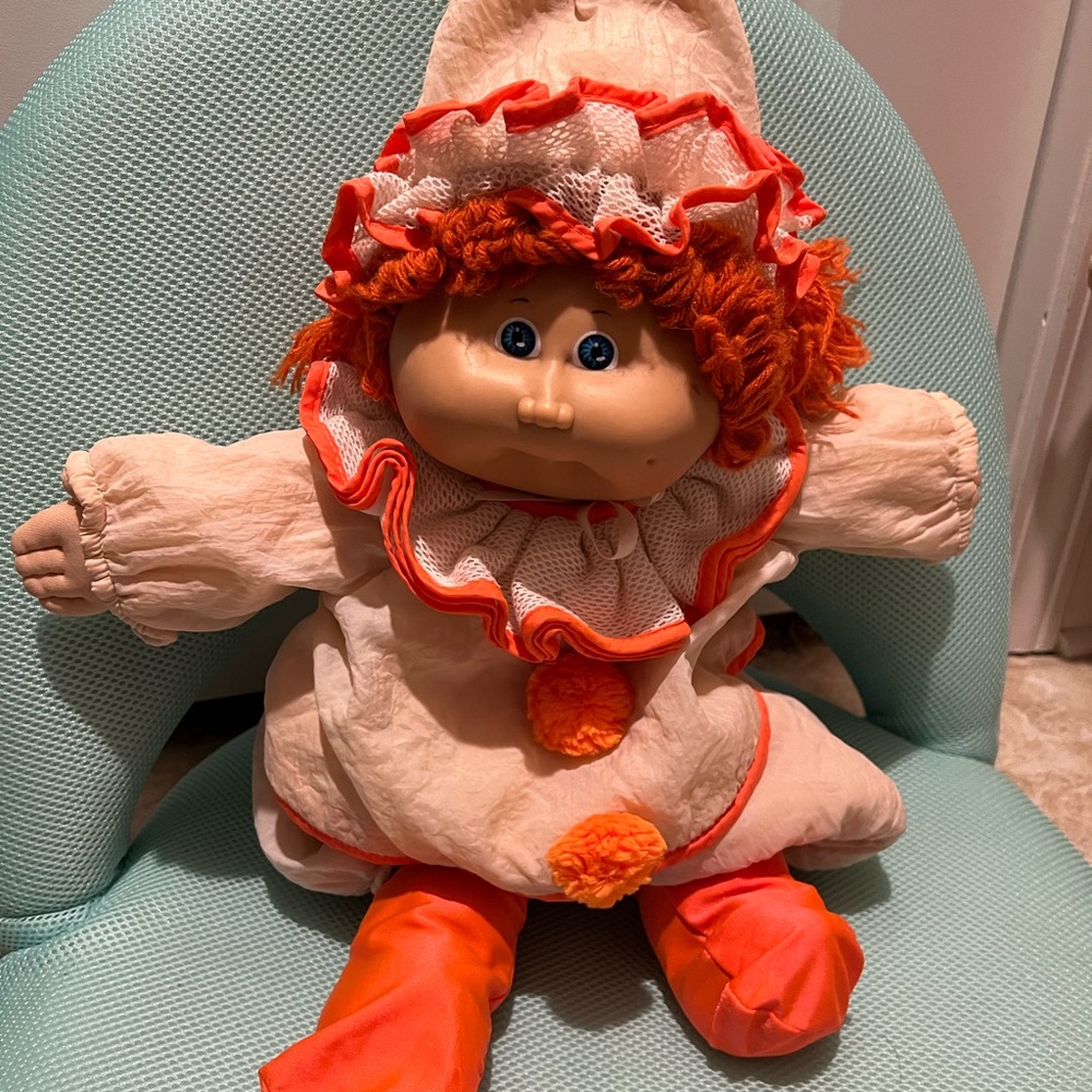 Vintage Style Multicolor Clown Doll Plush Toy - Kids Toys